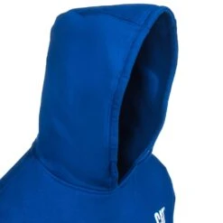 CAT Apparel Sweatshirts: Men's 1910709 95B Bright Blue Trademark Banner Hooded Sweatshirt -Sports Clothing cat 1910709 bblu h 01