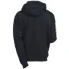 Caterpillar Sweatshirts: Men's 1910709 016 Black Hooded Trademark Banner Sweatshirt