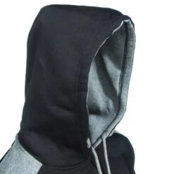 CAT Apparel Sweatshirts: Men's 1910802 016 Black Logo Panel Hooded Sweatshirt 10 CAT Apparel Sweatshirts: Men's 1910802 016 Black Logo Panel Hooded Sweatshirt -Sports Clothing cat 1910802 016 h 01