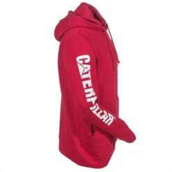 CAT Apparel Sweatshirts: Men's 1910709 155 Chili Pepper Red Hooded Sweatshirt -Sports Clothing cat apparel 1910709 155 r 01