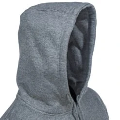 CAT Apparel Sweatshirts: Men's W10646 004 Dark Heather Grey Trademark Hooded Sweatshirt -Sports Clothing cat w10646 dhtr h 01