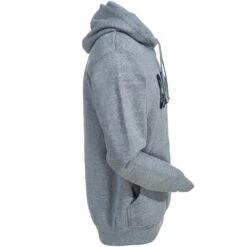 CAT Apparel Sweatshirts: Men's W10646 004 Dark Heather Grey Trademark Hooded Sweatshirt -Sports Clothing cat w10646 dhtr r 01