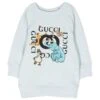 Gucci Light Blue Cotton Sweatshirt -Sports Clothing cccf010b3026f9c8268fd8d7783609e8