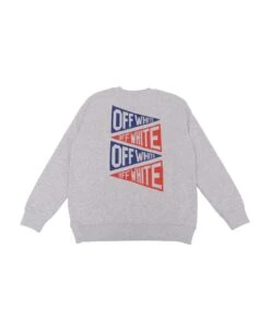 Off-White Flags Sweatshirt -Sports Clothing cd30b942057f6783bbcf1e1ff45a2065