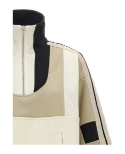 Palm Angels Cut Anorak Track Sweatshirt -Sports Clothing cdd7676058173d4ce6411f68b68228c3