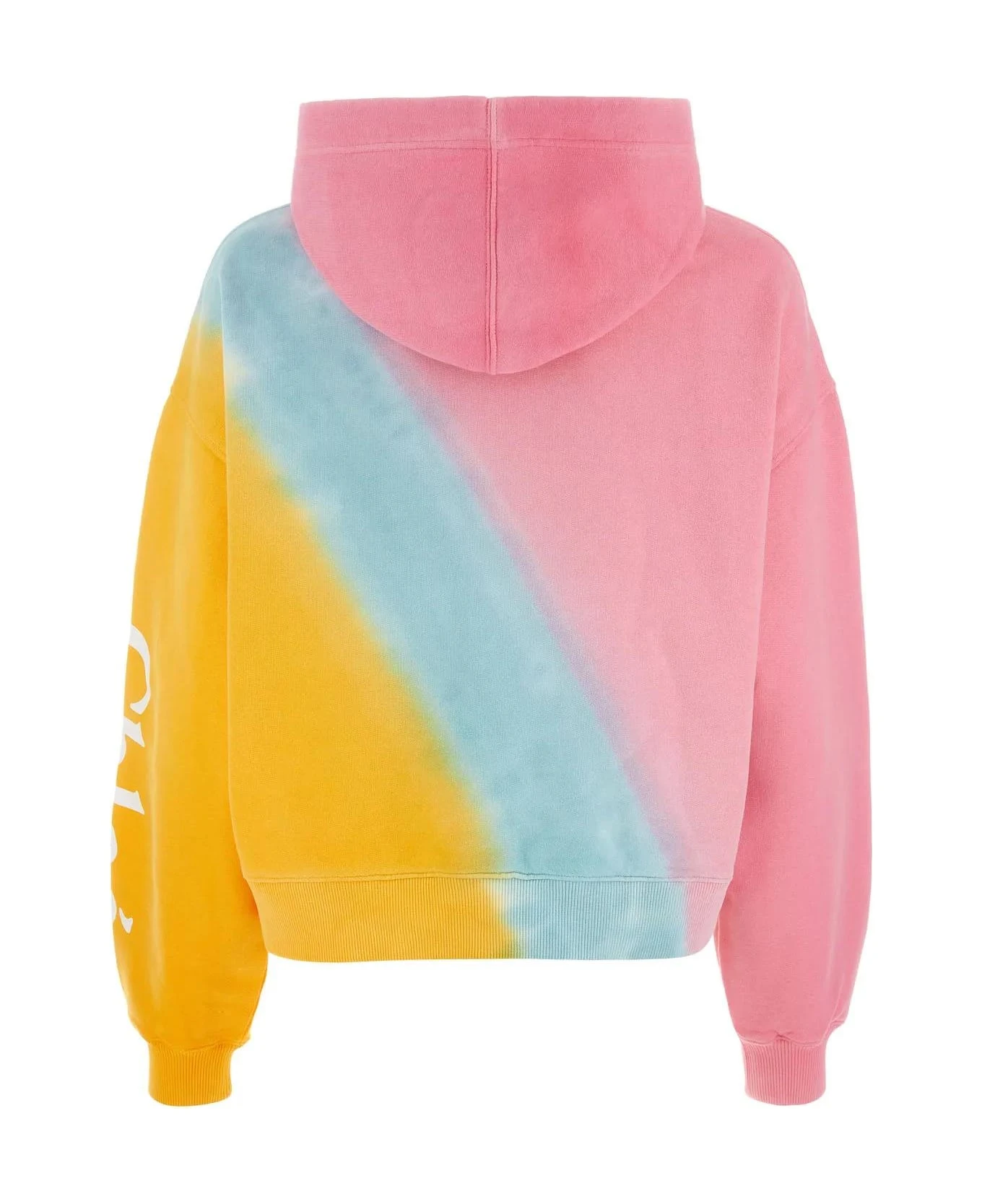 Chloé Multicolor Cotton Oversize Sweatshirt 4 Chloé Multicolor Cotton Oversize Sweatshirt - Image 2