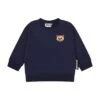 MOSCHINO Blue Sweatshirt For Baby Kids With Teddy Bear -Sports Clothing d2ac036b8bec9e414fd38dc96c5c157f