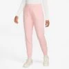 Nike Sweatpants NSW Club Fleece - Soft Pink/White Woman -Sports Clothing d53788ed85f5