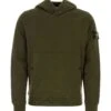 Stone Island Army Green Cotton Sweatshirt -Sports Clothing d8f32b0769f2aca88c391d008de2559a