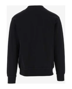 Valentino Cotton Sweatshirt With Logo Patch -Sports Clothing dbad5a380d4887ab18c9c4510dd220f3