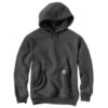 Carhartt Sweatshirts: Men's 100615 026 Carbon Grey Paxton Rain Defender Hooded Sweatshirt 1 Carhartt Sweatshirts: Men's 100615 026 Carbon Grey Paxton Rain Defender Hooded Sweatshirt -Sports Clothing detail 100615 026 p 1