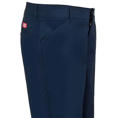 Dickies Pants: Women's FP321 DN Dark Navy Relaxed Fit Cotton Stretch Pants 3 Dickies Pants: Women's FP321 DN Dark Navy Relaxed Fit Cotton Stretch Pants