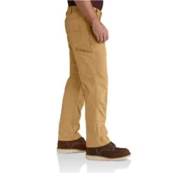 Carhartt Pants: Men's 102802 918 Hickory Rugged Flex Rigby Double Front Pants -Sports Clothing download 2021 07 15t133047.166