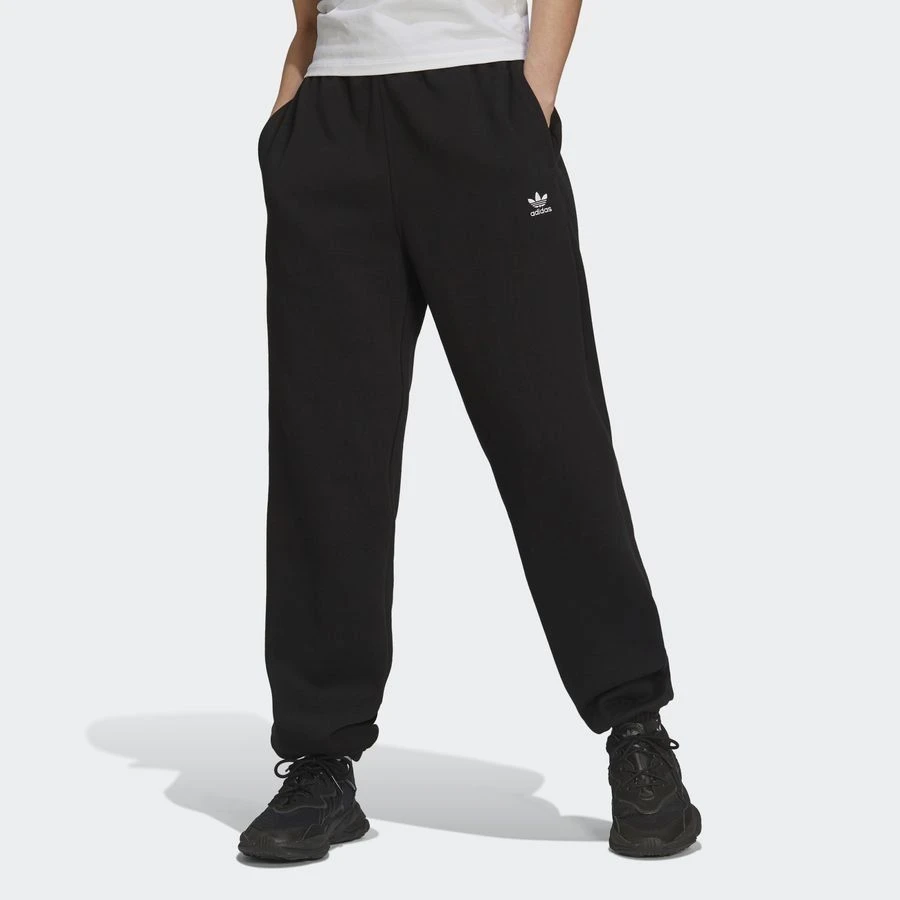 Adidas Originals Sweatpants Adicolor Essentials Fleece - Black Woman 4 Adidas Originals Sweatpants Adicolor Essentials Fleece - Black Woman - Image 2