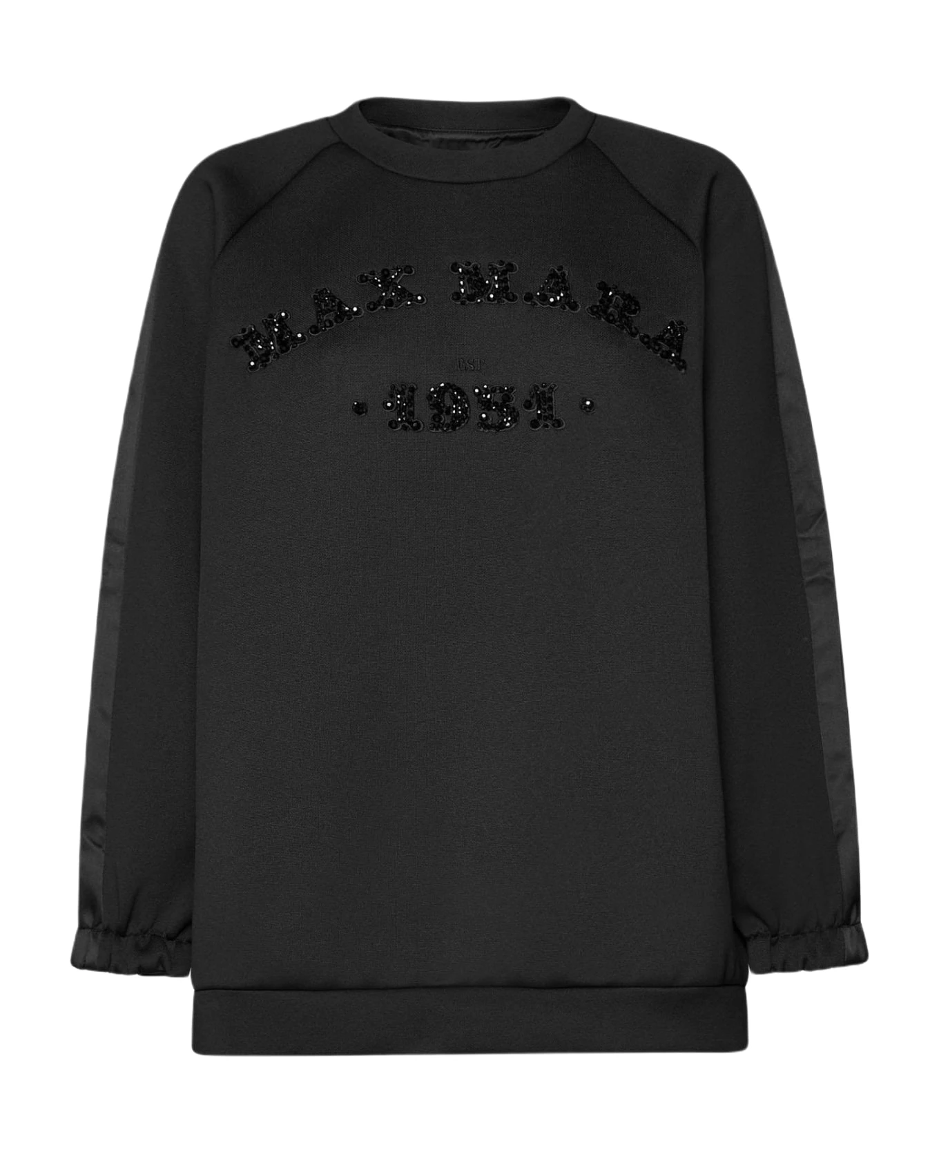Max Mara Bratto Logo Cotton-blend Sweatshirt 3 Max Mara Bratto Logo Cotton-blend Sweatshirt