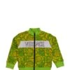 Versace Sweatshirt With Baroque Print And Logo -Sports Clothing e5298fdc02c6f2b425be45557c750d58
