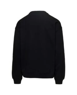 Versace Black Crewneck Sweatshirt With Medusa Print In Cotton Man -Sports Clothing e6d9e908155c7e41adecdbc92e99c94a