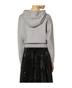 Valentino V Logo Print Sweatshirt -Sports Clothing e6e29f010df43126cc555226fc0262a8