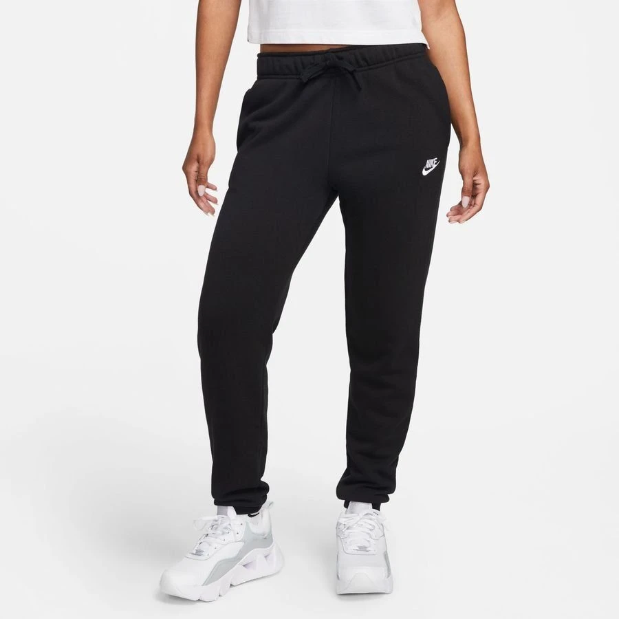 Nike Sweatpants NSW Club Fleece - Black/White Woman 3 Nike Sweatpants NSW Club Fleece - Black/White Woman