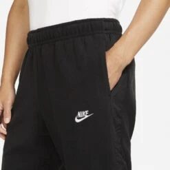 Nike Sweatpants NSW Essentials Fleece - Black/White -Sports Clothing eab519469b27