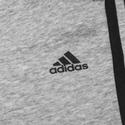 Adidas Sweatpants 3-Stripes Essentials - Medium Grey Heather/Black Kids -Sports Clothing f0e78f8c6d4a