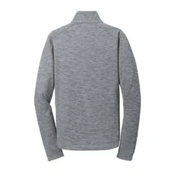 Port Authority Jacket: Men's F231 GRY Grey Digi Stripe Fleece Jacket -Sports Clothing f231 grey flat back