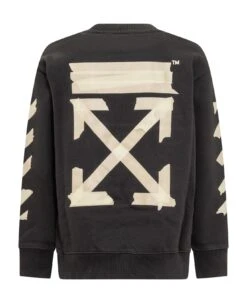 Off-White Paper Tape Sweatshirt -Sports Clothing f525827c6184da1dde988e1e9c6e3faf