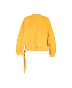 Pet Oversize Asymmetric-hem Sweatshirt