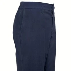Dickies Pants: Women's Dark Navy FP121 DN Flat Front Stretch Twill Pants -Sports Clothing fp121dnv dickiesr 01