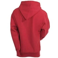 Sport Tek Sweatshirt: Men's Red F281 RED Heavyweight Pullover Hooded Sweatshirt -Sports Clothing image 46029