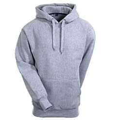 Sport Tek Sweatshirts: Men's Athletic Grey F281 ATH Heavyweight Pullover Hooded Sweatshirt -Sports Clothing image 55603