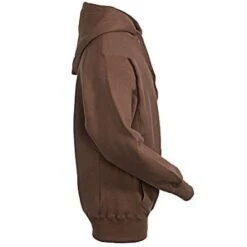 Sport Tek Sweatshirts: Men's Brown F281 BRN Heavyweight Pullover Hooded Sweatshirt -Sports Clothing image 56115