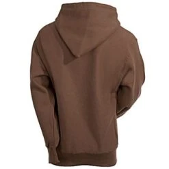 Sport Tek Sweatshirts: Men's Brown F281 BRN Heavyweight Pullover Hooded Sweatshirt -Sports Clothing image 56116
