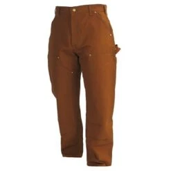 Carhartt Pants: Men's B01 BRN Brown Duck Work Pants -Sports Clothing image 58953