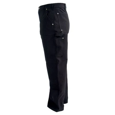 Carhartt Pants: Men's B01 BLK Black Cotton Duck Carpenter Pants 3 Carhartt Pants: Men's B01 BLK Black Cotton Duck Carpenter Pants