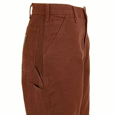 Carhartt Pants: Men's B11 BRN Cotton Duck Carpenter Work Pants 5 Carhartt Pants: Men's B11 BRN Cotton Duck Carpenter Work Pants - Image 3