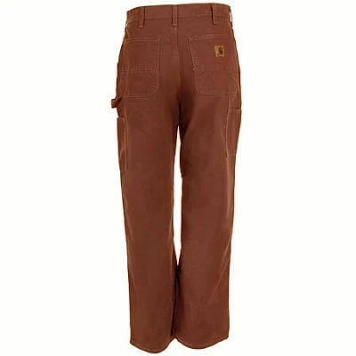 Carhartt Pants: Men's B11 BRN Cotton Duck Carpenter Work Pants 6 Carhartt Pants: Men's B11 BRN Cotton Duck Carpenter Work Pants - Image 4