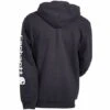Carhartt Sweatshirts: Men's Black K288 BLK Midweight Pullover Hooded Sweatshirt 2 Carhartt Sweatshirts: Men's Black K288 BLK Midweight Pullover Hooded Sweatshirt -Sports Clothing k288blk carharttb 01