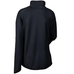 Sport Tek Pullover: Ladies LST850 BLK Black 1/2 Zip Stretch Pullover -Sports Clothing lst850blk portauthorityb 01