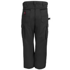 Wrangler Riggs Pants: Men's 3W060 BL Black Ripstop Ranger Pants -Sports Clothing wrangler 3w060st b 01