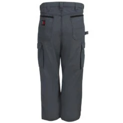 Wrangler Riggs Pants: Men's 3W060 ST Slate Grey Ripstop Ranger Pants -Sports Clothing wrangler 3w060st b 01 2