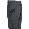 Wrangler Riggs Pants: Men's 3W060 ST Slate Grey Ripstop Ranger Pants -Sports Clothing wrangler 3w060st r 01 2